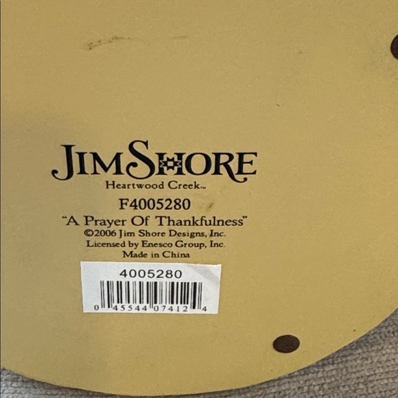 Heartwood Creek Jim Shore 2006 "A Prayer of Thankfulness" Angel EUC - Picture 9 of 10